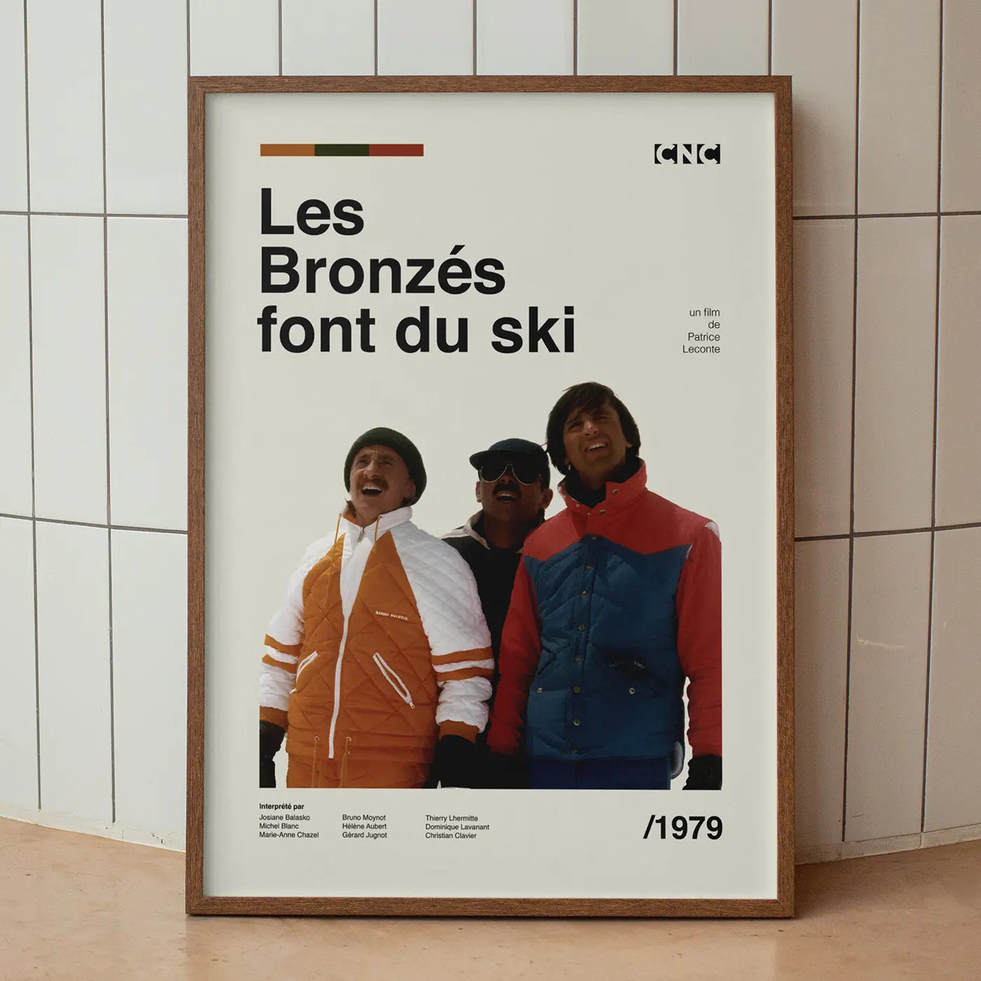 Affiche Les Bronzés font du ski