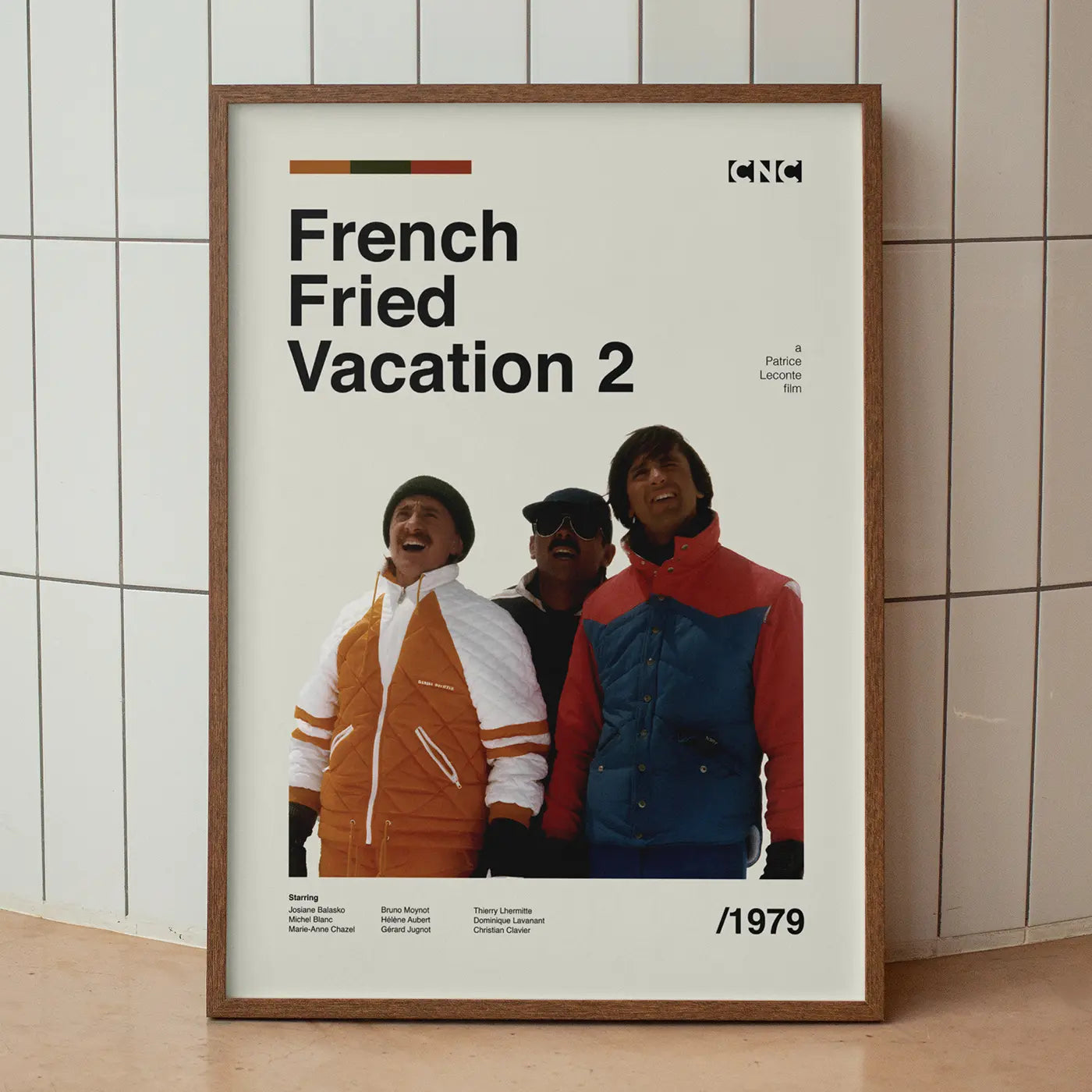Affiche Les Bronzés font du ski