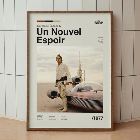Affiche Star Wars : Un Nouvel Espoir
