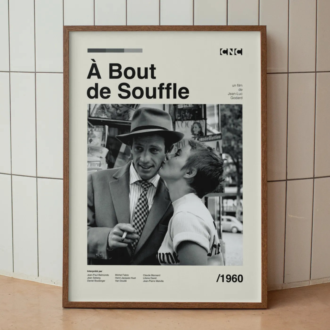 Affiche À Bout de Souffle