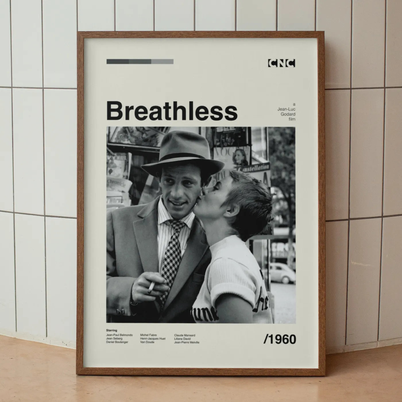 Affiche À Bout de Souffle