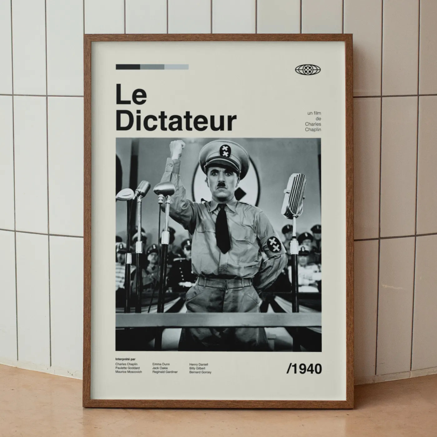 Affiche Le Dictateur