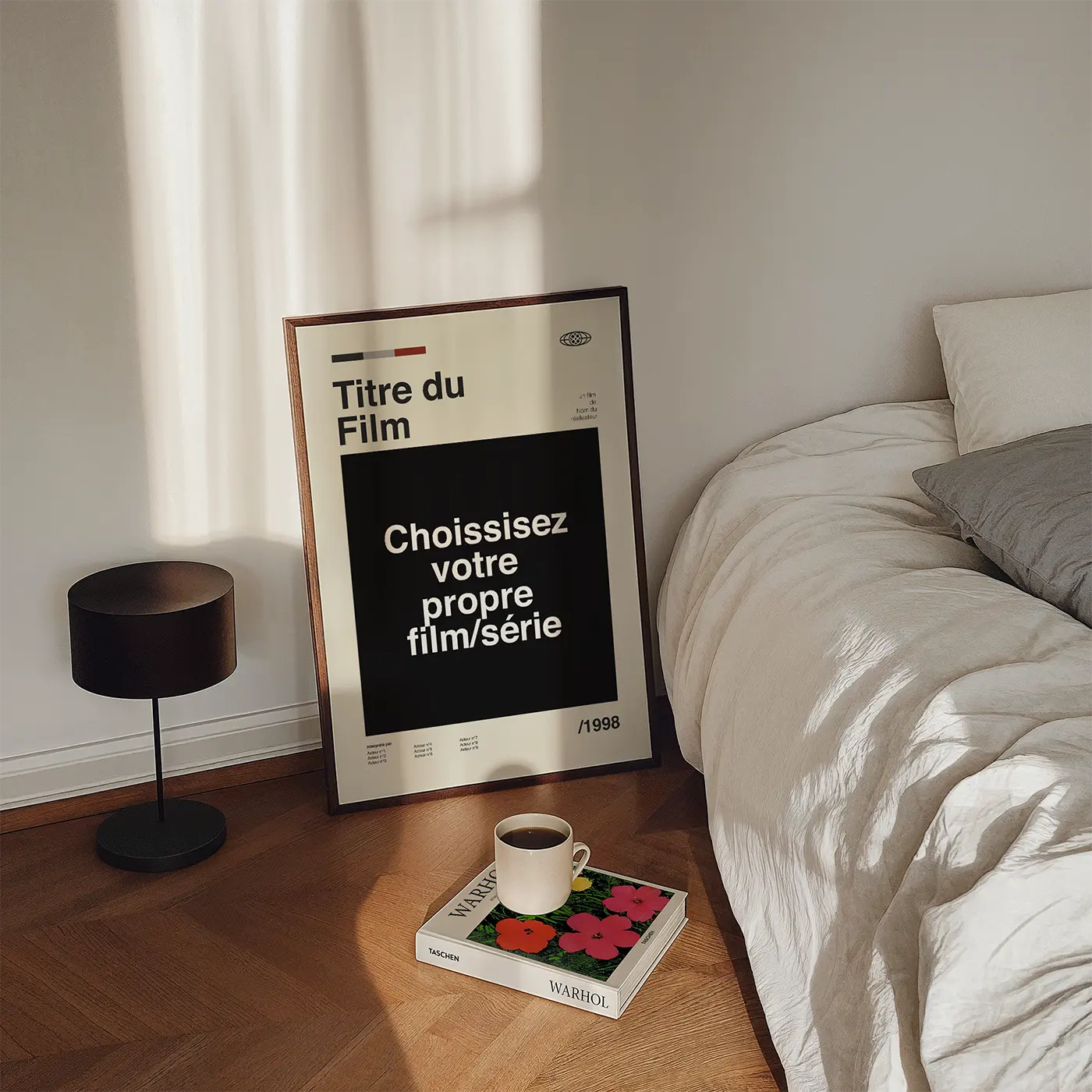 Affiche de film ou série personnalisée