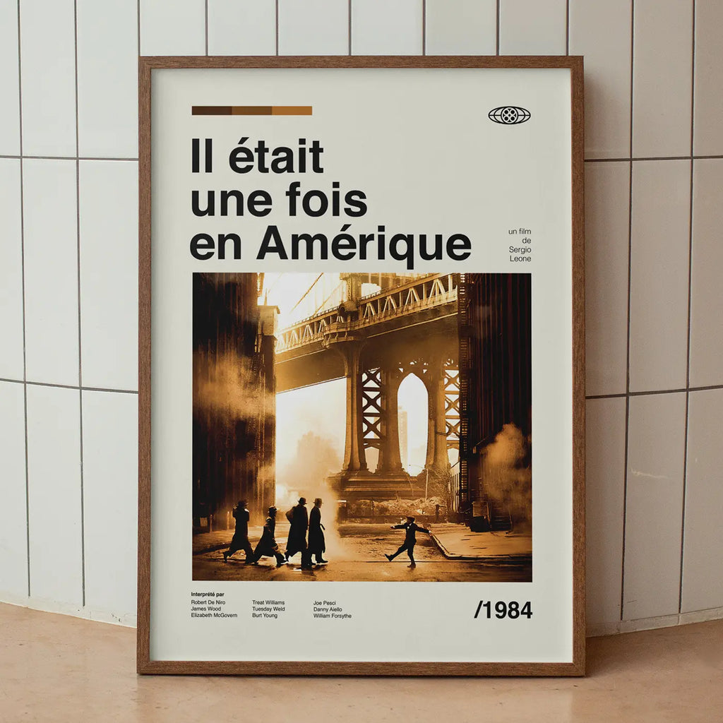 Affiche Il était une fois en Amérique