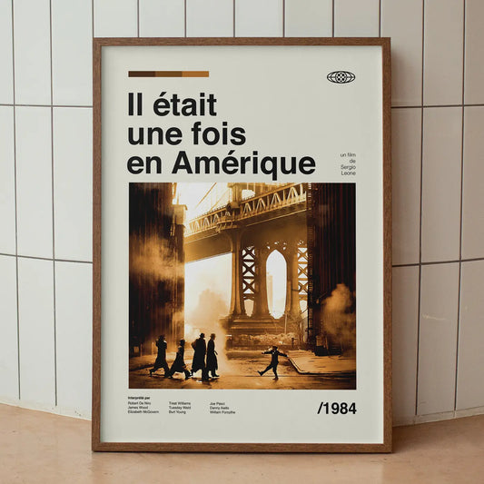 Affiche Il était une fois en Amérique
