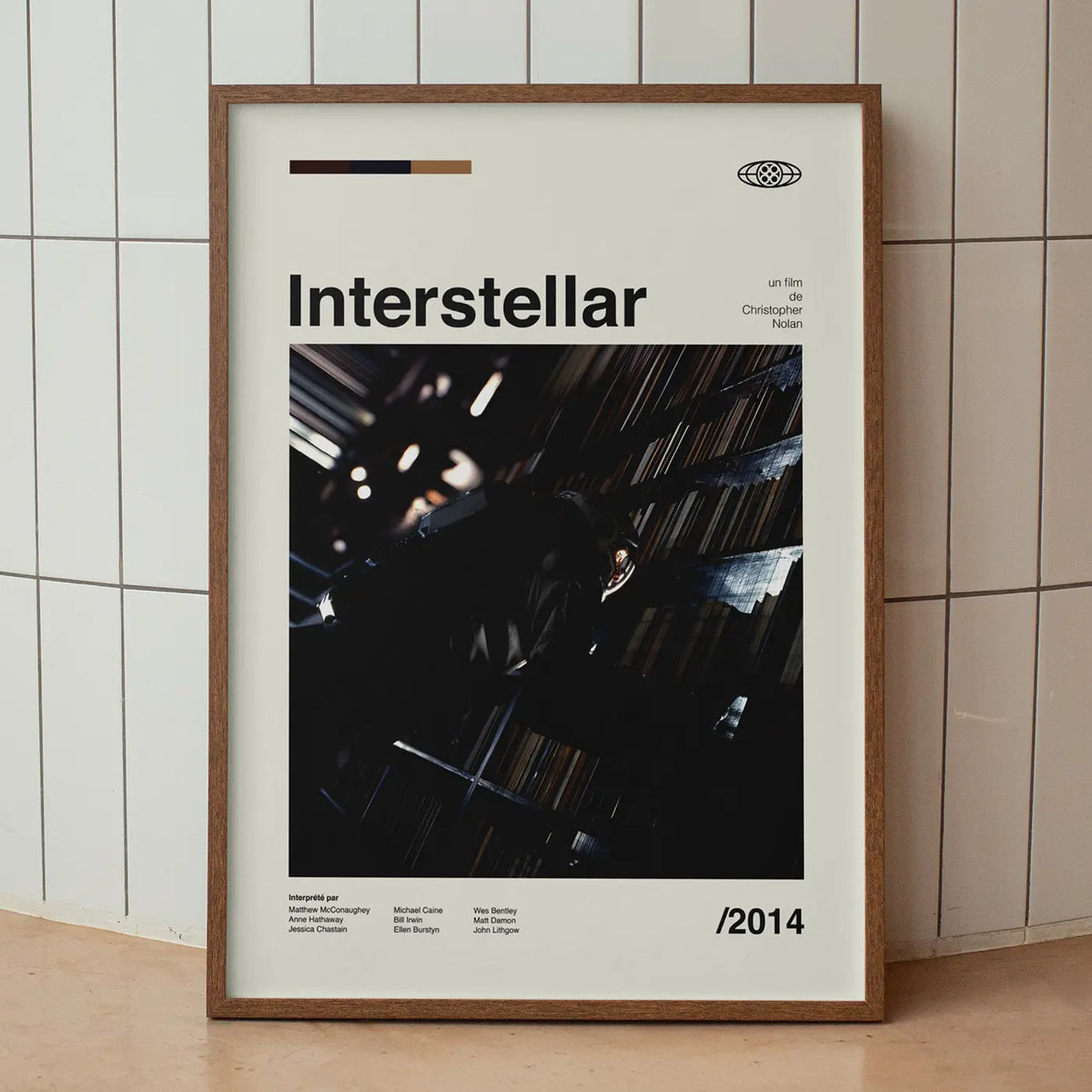 Interstellar Studio Affiches de films réalisées par Christopher Nolan – Studio NBK