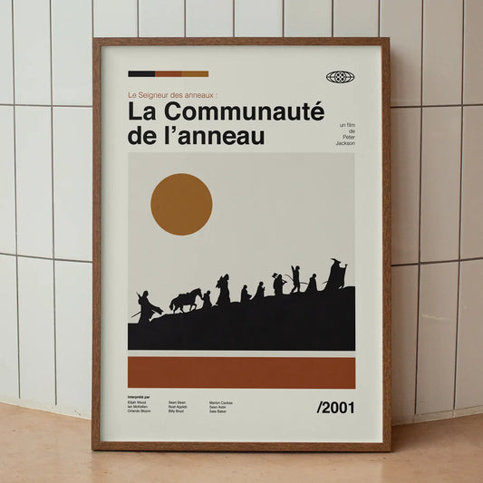 Affiche Le Seigneur des anneaux : La Communauté de l'anneau