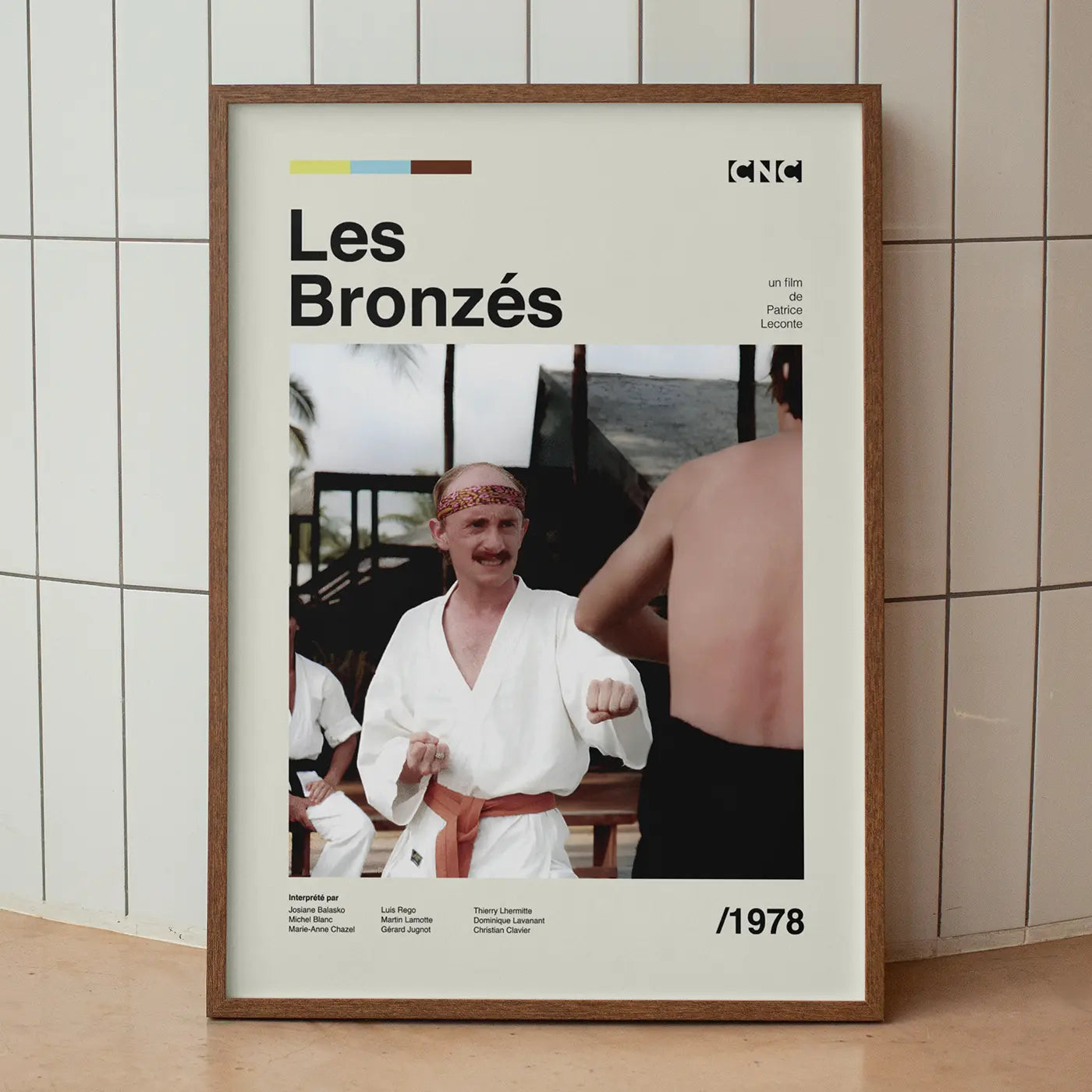 Affiche Les Bronzés