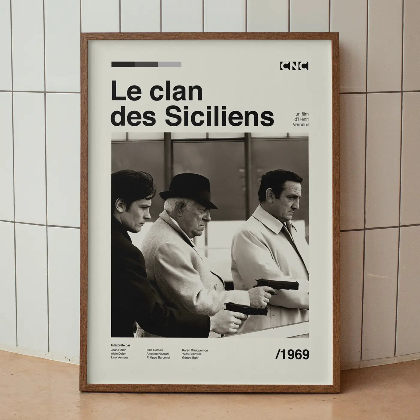 Affiche Le clan des Siciliens