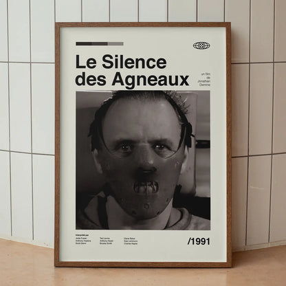 Affiche Le Silence des Agneaux