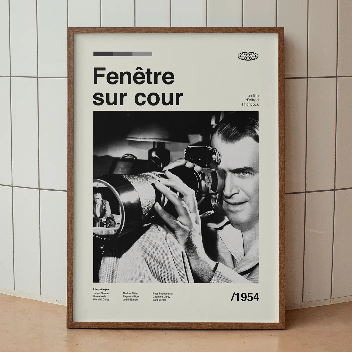 Affiche Fenêtre sur cour