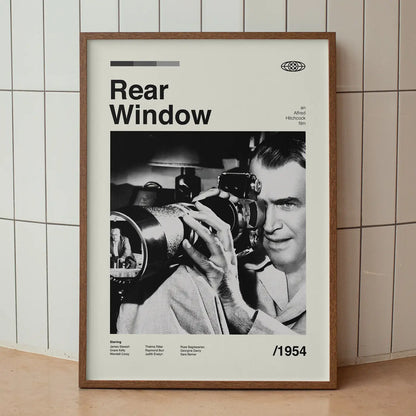 Affiche Fenêtre sur cour