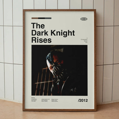 Affiche Batman The Dark Knight Rises